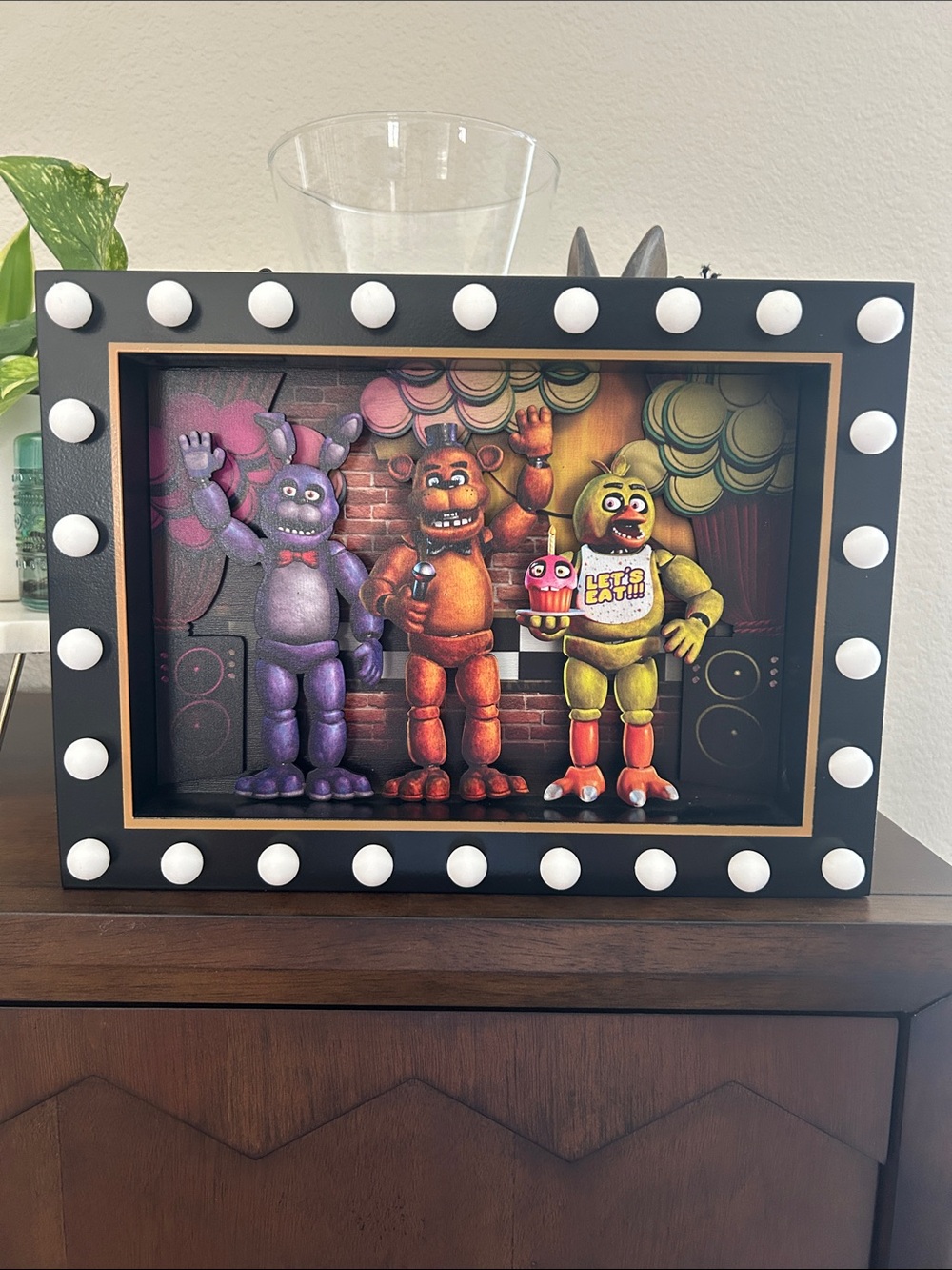 Spirit Five Nights at Freddy's Multicolor Light-Up Sign